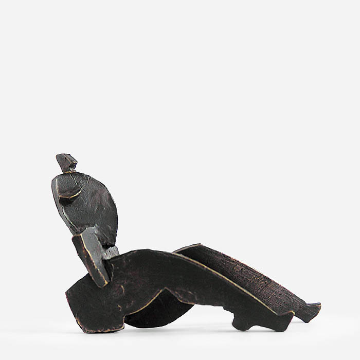 Ruhepause, Bronze, Höhe 7cm